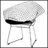 Harry Bertoia Diamond chair Stuhl