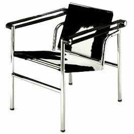 Stuhl LC1 von Le Corbusier (Basculant, easy chair, armchair, Armlehnstuhl)